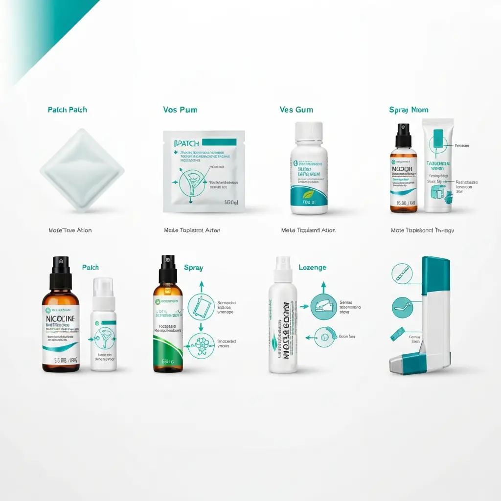 NRT Comparison: Patches vs Gum vs Spray vs Lozenge — Which Nicotine Replacement Works Best for You?