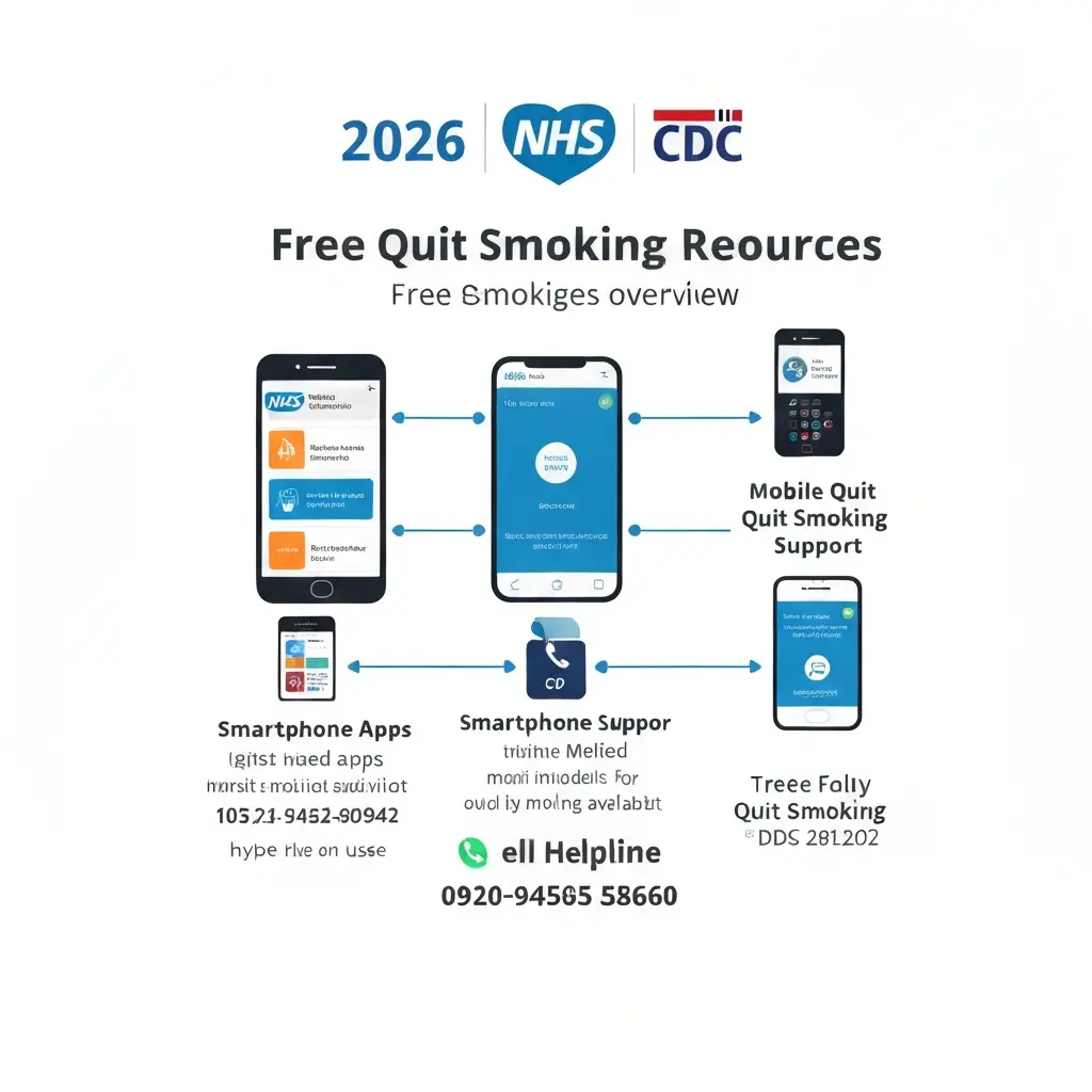 Best Free Quit Smoking Resources in 2026: NHS, CDC, Apps and Helplines Compared