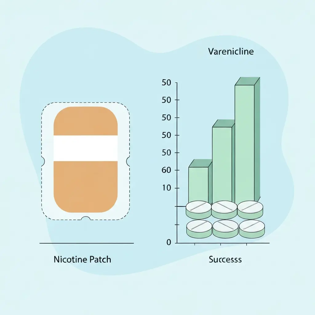 Varenicline vs Nicotine Patches: Which Quit Smoking Method Works Better in 2026?