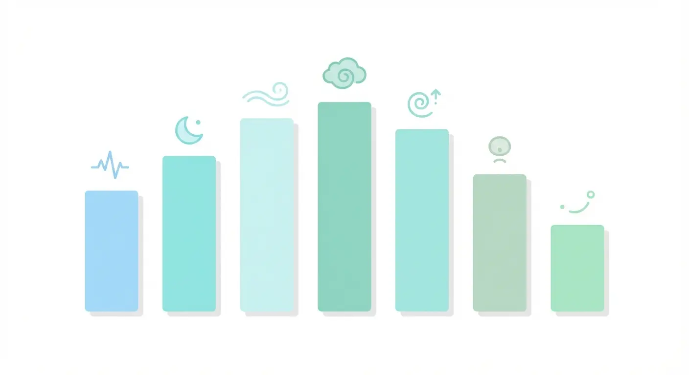 Quit smoking week one withdrawal symptoms chart showing craving intensity peaks in days two through five