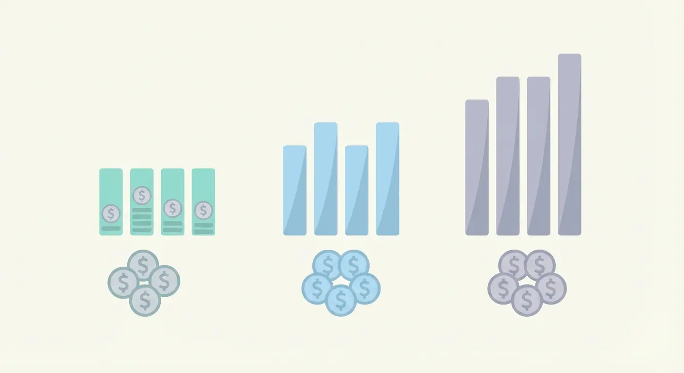 Infographic showing the cost of smoking per year broken down by daily, weekly, monthly, and annual spending using comparative bar charts