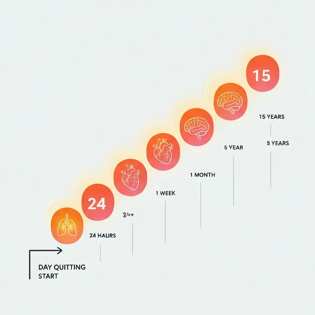 Quit Smoking Benefits Timeline: Every Milestone From 20 Minutes to 15 Years