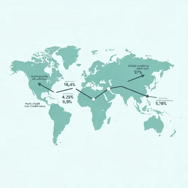 Nicotine Addiction Statistics Worldwide 2026: Global Data and Trends