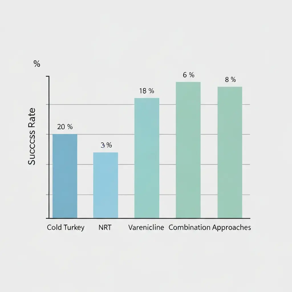 Quit Smoking Success Rates by Method: Statistics and Data 2026