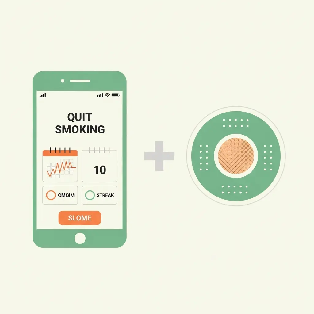 Can a Quit-Smoking App Replace Nicotine Patches? What iQuit Does and Doesn’t Do (2026)