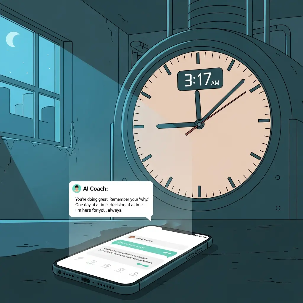 How iQuit’s AI Coach Handles 3am Cravings: Built for Shift Workers (2026)