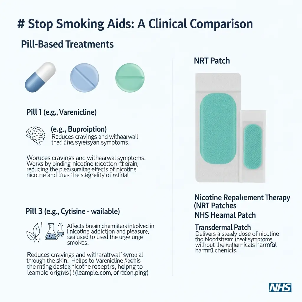 Varenicline vs Cytisine vs NRT on the NHS: Which Free Stop-Smoking Option Wins in 2026?