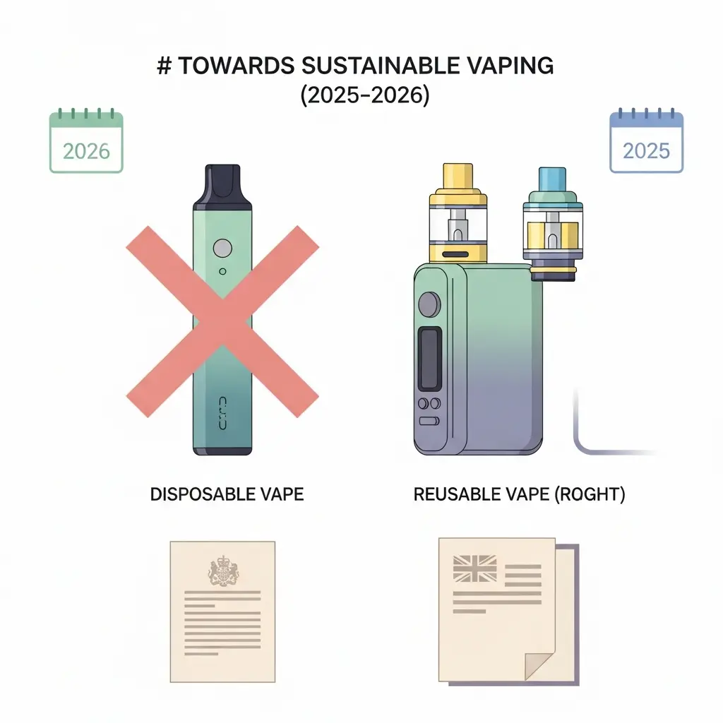 The UK Disposable Vape Ban Explained: What Smokers and Vapers Need to Know in 2026