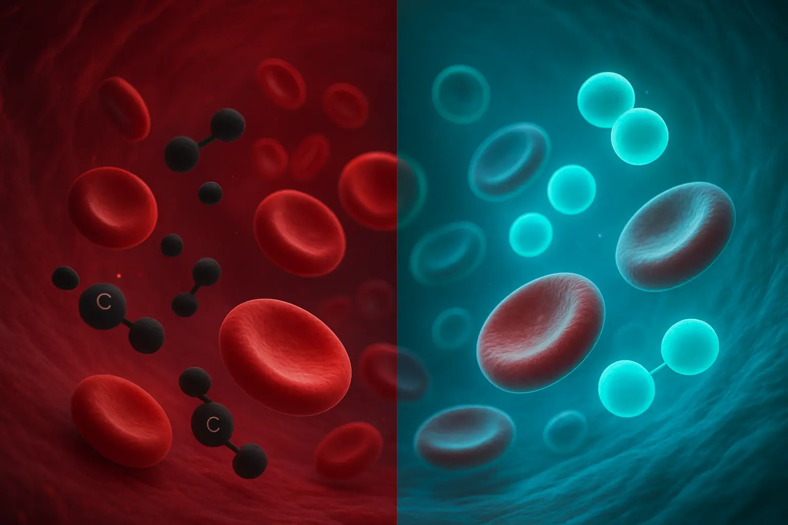 Carbon Monoxide and Oxygen: What Happens in Your Blood in the First 48 Hours