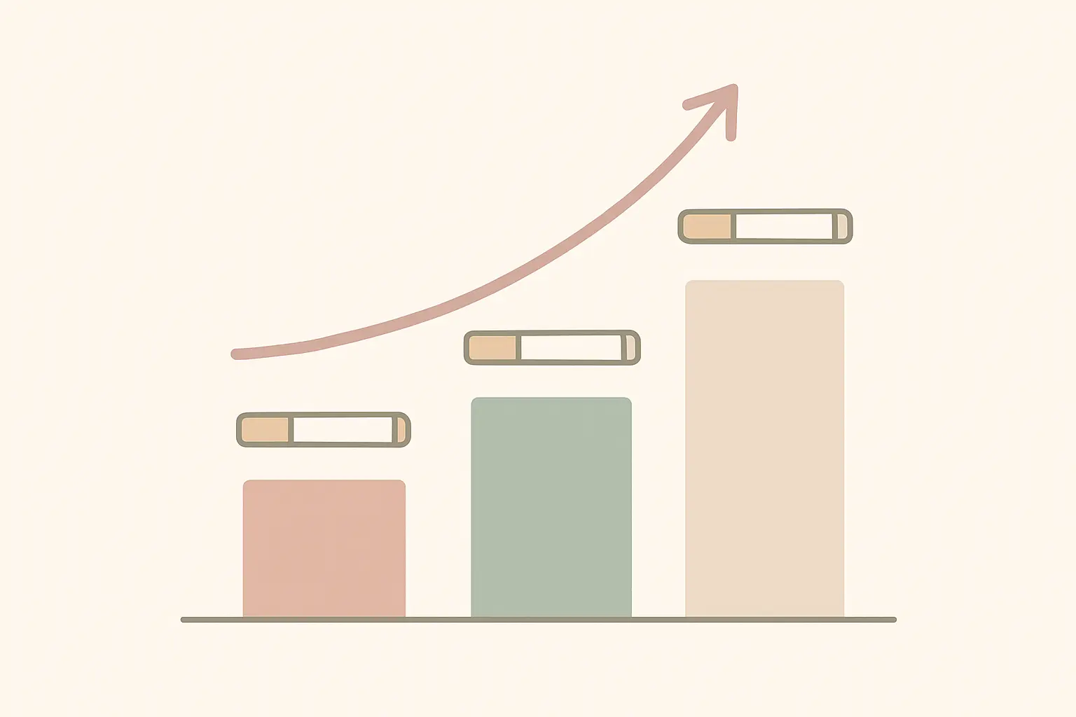 Chart illustration showing psoriasis risk rising with increasing cigarette consumption