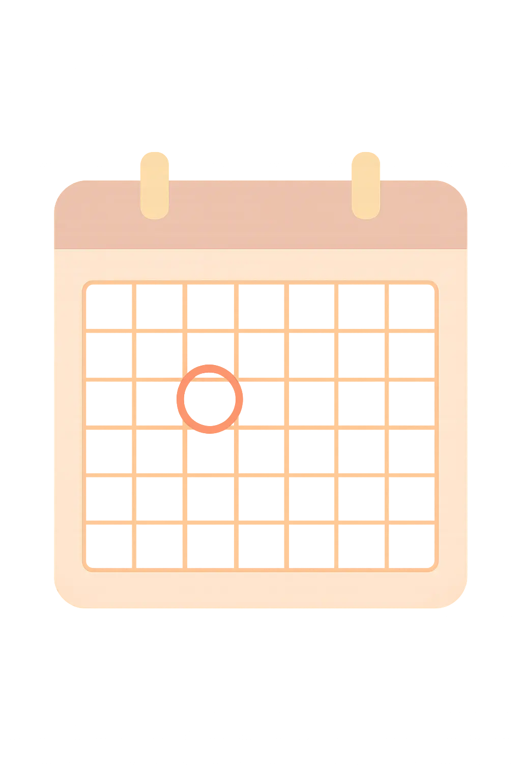 Calendar illustration with a circled start date mid-month, representing beginning a personal 28-day quit challenge on any day