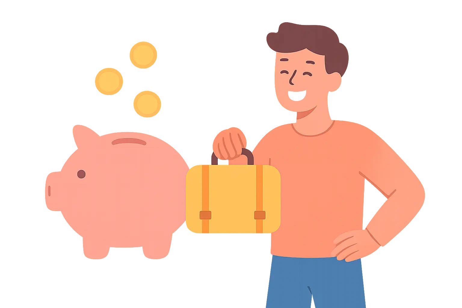 Person spending the money saved from a year of not smoking on a meaningful reward