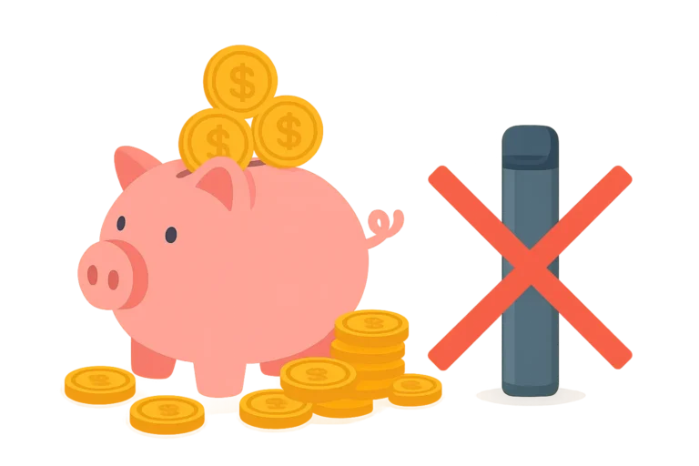 How Much Money Do You Save Quitting Vaping? Real Math