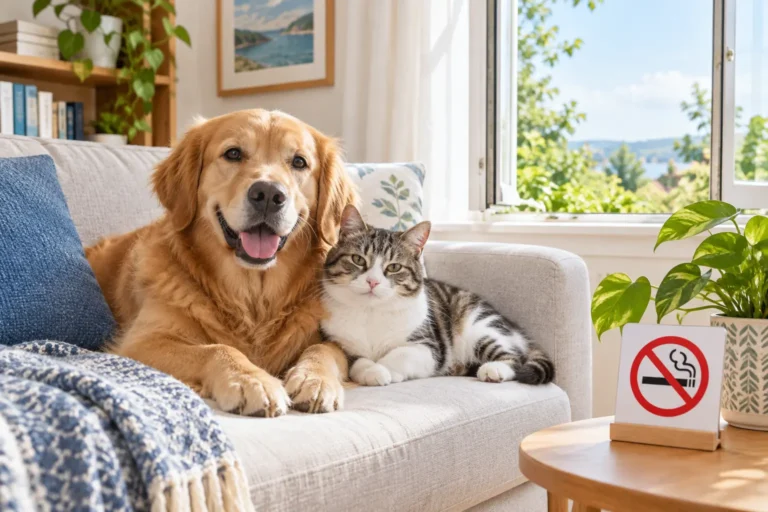 Is Secondhand Smoke Bad for Dogs and Cats? Pet Risks