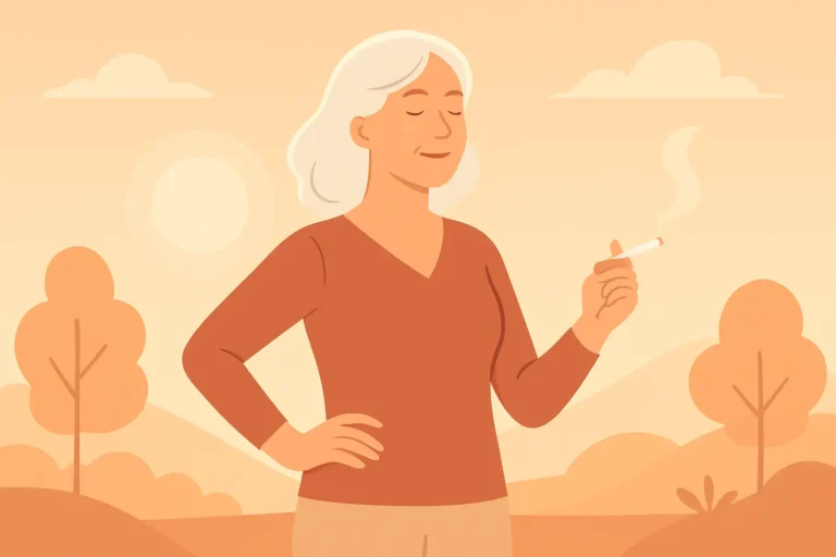 Quitting Smoking and Menopause: Hot Flashes and Timing