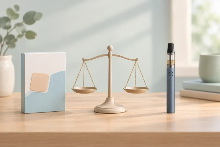 Vaping vs Nicotine Patches to Quit Smoking: 2026 Evidence