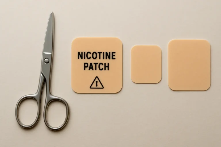 Can You Cut a Nicotine Patch in Half? What Labels Say